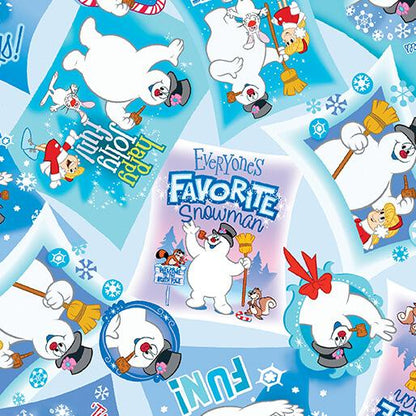 Frosty The Snowman - Winter Greetings - Aqua - 15449-80