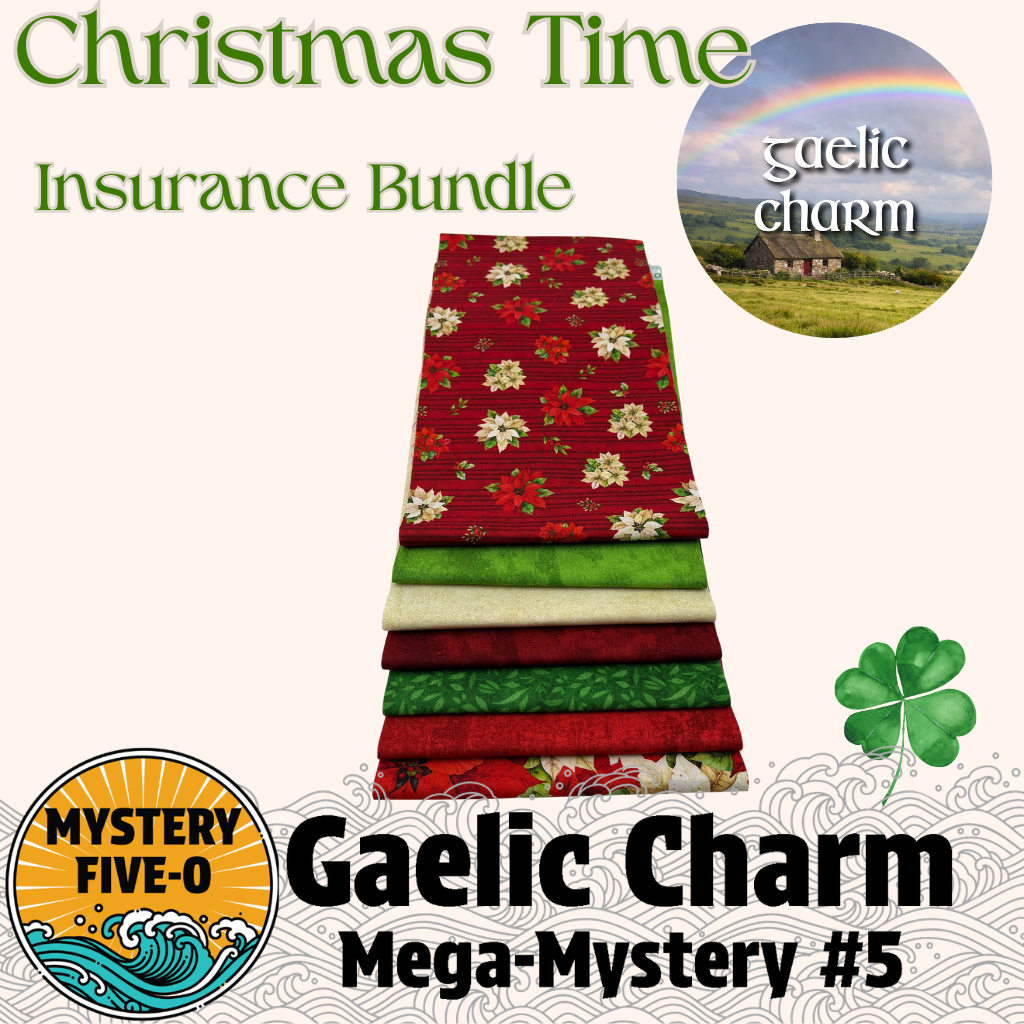 Gaelic Charm  - Christmas Time  -  Insurance Bundle - Mystery Five-0