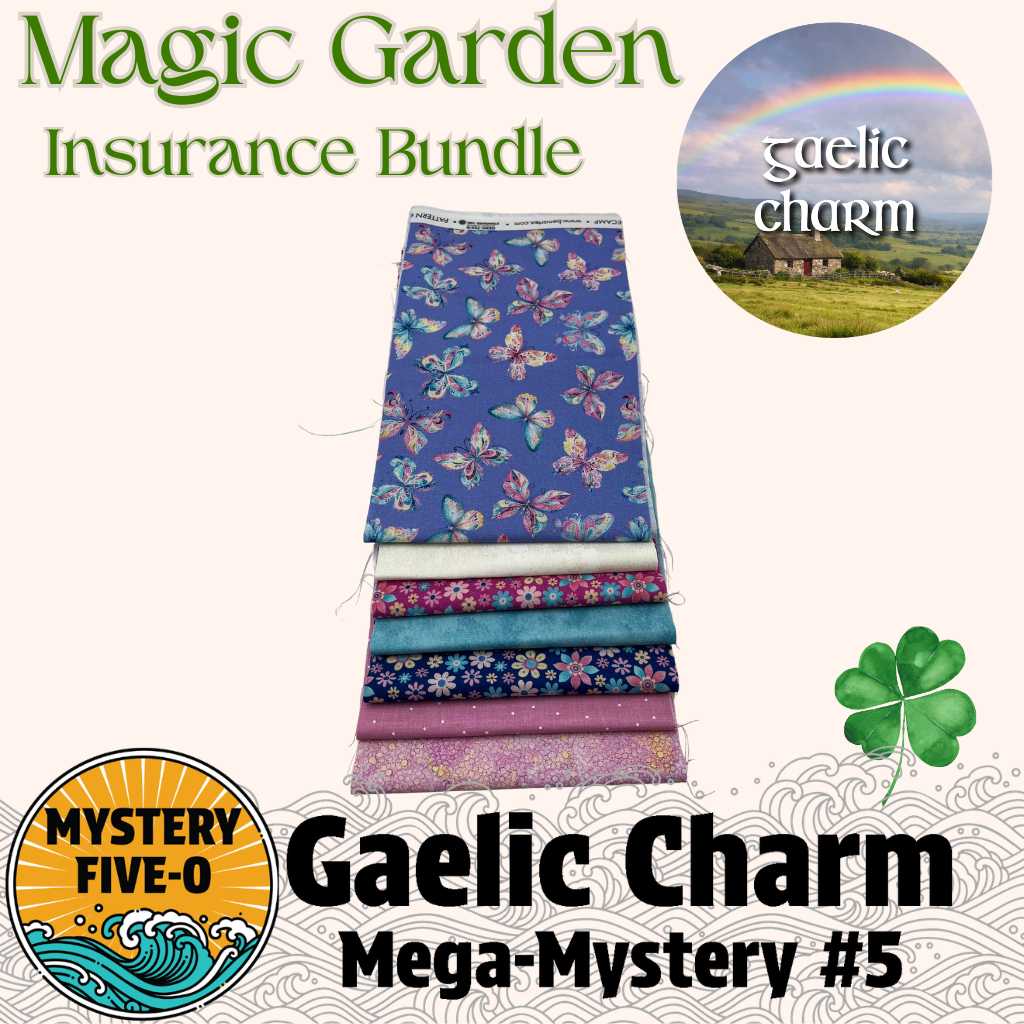 Gaelic Charm  - Magic Garden  -  Insurance Bundle - Mystery Five-0