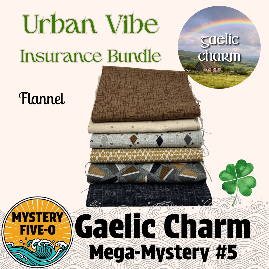 Gaelic Charm  -  Urban Vibe Flannel -  Insurance Bundle - Mystery Five-0