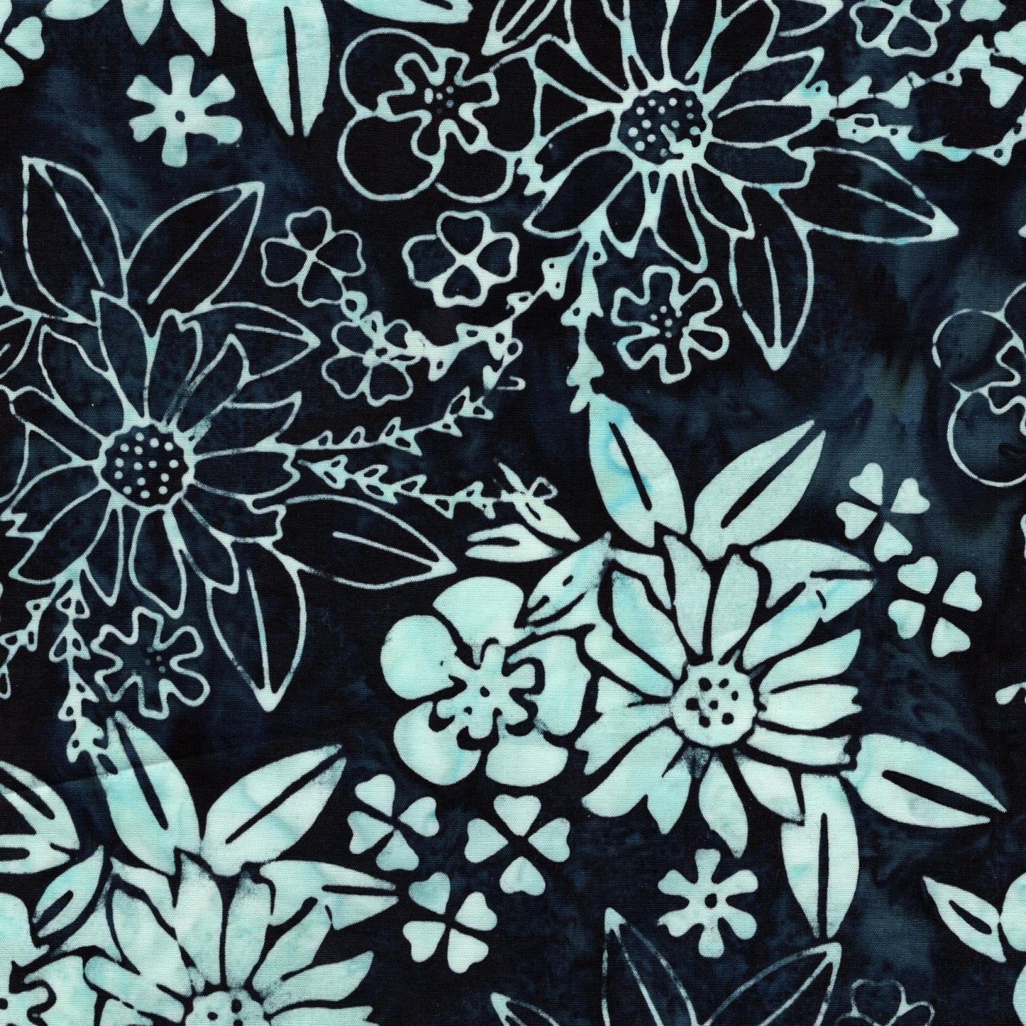 Gaia - Frosted Foliage -  Floral Spray-Teal Bridgewater - LM912501 997