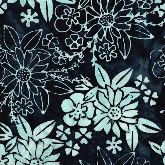 Gaia - Frosted Foliage -  Floral Spray-Teal Bridgewater - LM912501 997