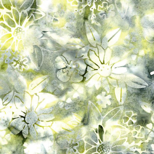 Gaia- Frosted Foliage - Floral Spray - Multi Green Yellow Glacier - LM912501 830