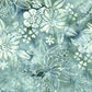 Gaia - Frosted Foliage - Floral Spray - Multi Grey Teal Iceberg - LM912501 855