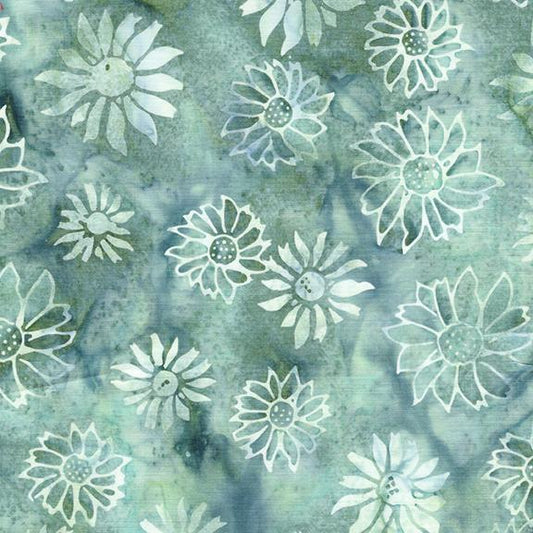 Gaia - Frosted Foliage - Flower Heads - Multi Grey Teal Iceberg - LM912503855