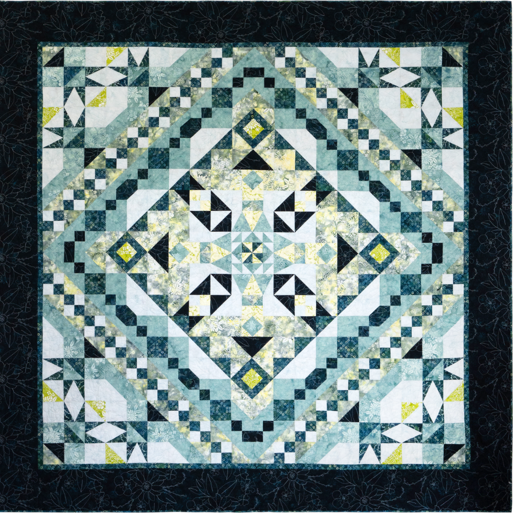 Gaia In Frosted Foliage Block of the Month - Full Kit -  Pre-Order