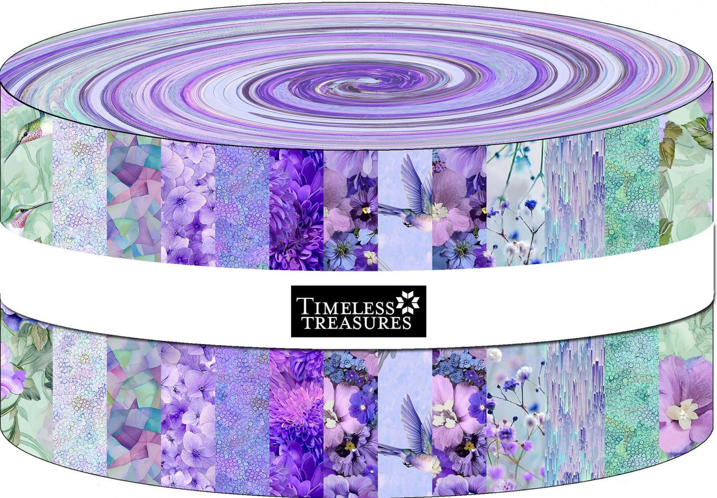 Garden Delight - 42 piece 2.5" STRIPS - CSTRIP-40