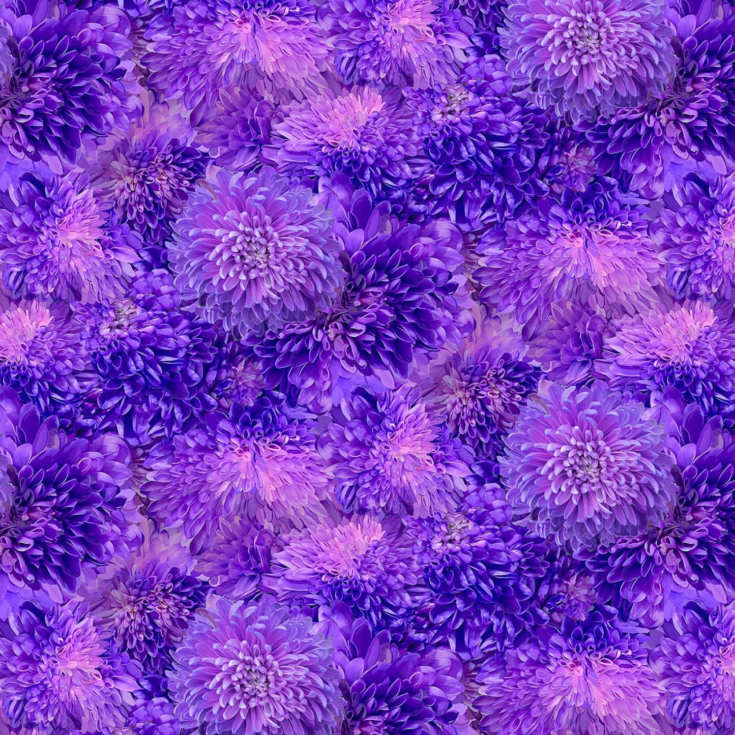 Garden Delight - Packed Flowers - CD3503-PURPLE