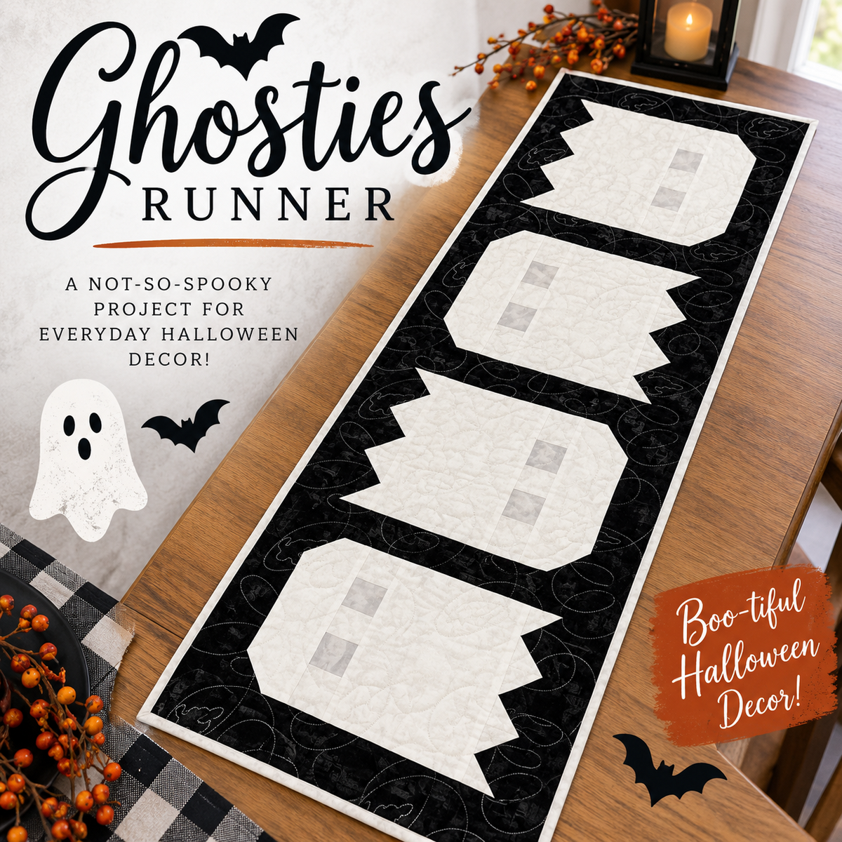 Ghosties Table Topper Kit