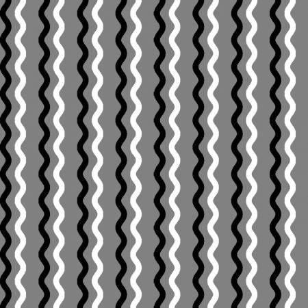 Gray Wavy Stripe # 8255M-K