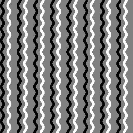 Gray Wavy Stripe # 8255M-K