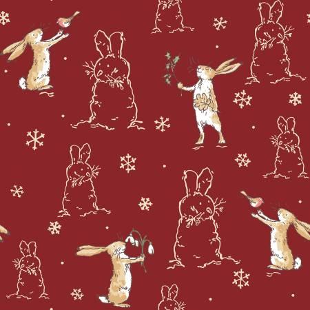 Guess How Much I love You - Brick GHMILY 2026 Flannel Bunnies # Y4823-51