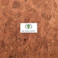 Guilded Bark Bronze Cork Fabric 18x27"