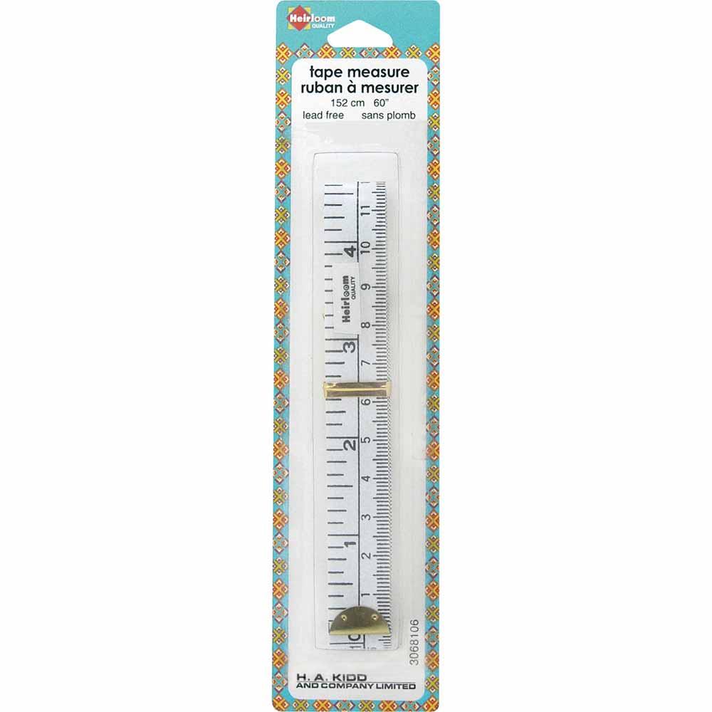 Heirloom Lead Free Tape Measure - 150cm (60″) - 3068106