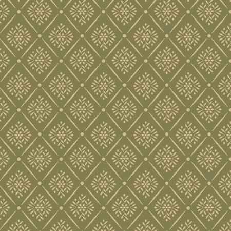Haberdashery - Green Lattice - R520920D-GREEN