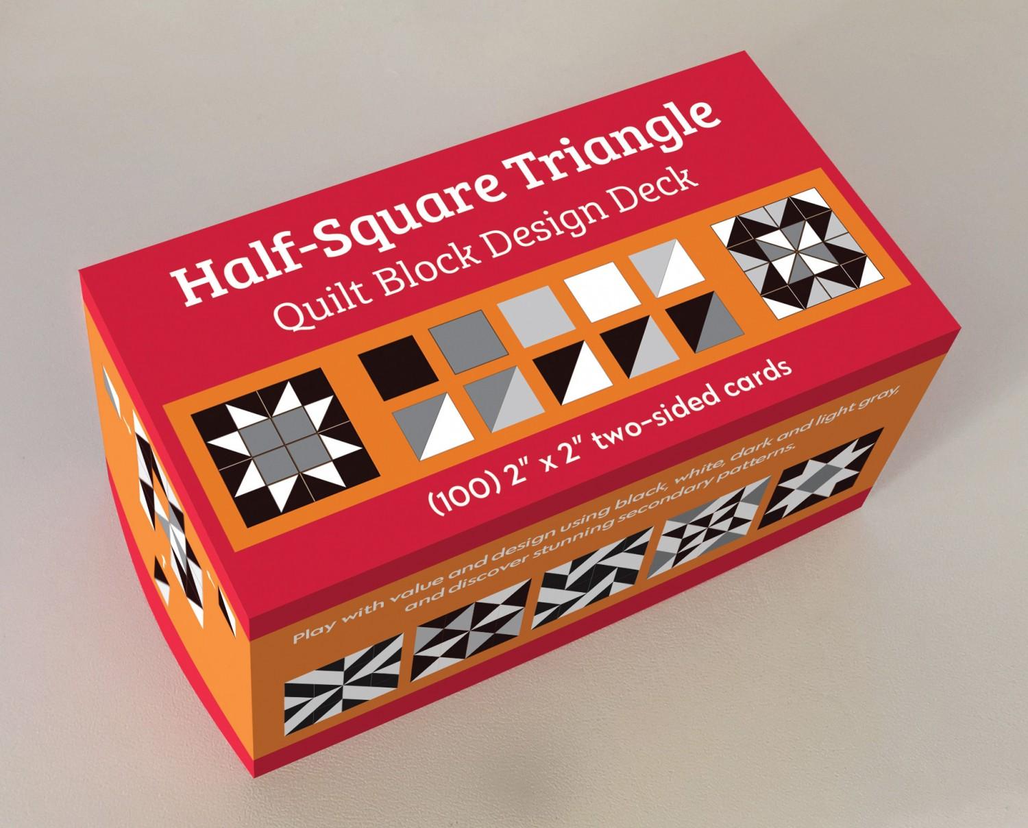 Half-Square Triangle Quilt Block Design Deck # 20502 – Lori's Country ...