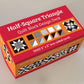 Half-Square Triangle Quilt Block Design Deck # 20502