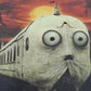 Halloween Train Gift Card & Chapstick - Sunset Ghost