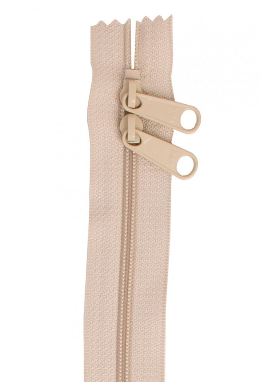 Handbag Zipper 30in Natural - ZIP30-130