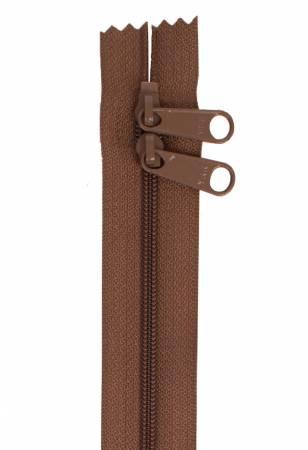 Handbag Zipper 30in Seal Brown # ZIP30-140