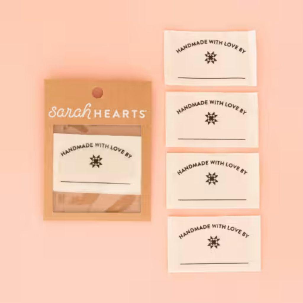 Handmade with Love Organic Cotton Write-In Labels # SH-LC188