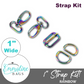 Hardware Kit/Strap Kit for 1" wide strap - EBKIT-510-IRI