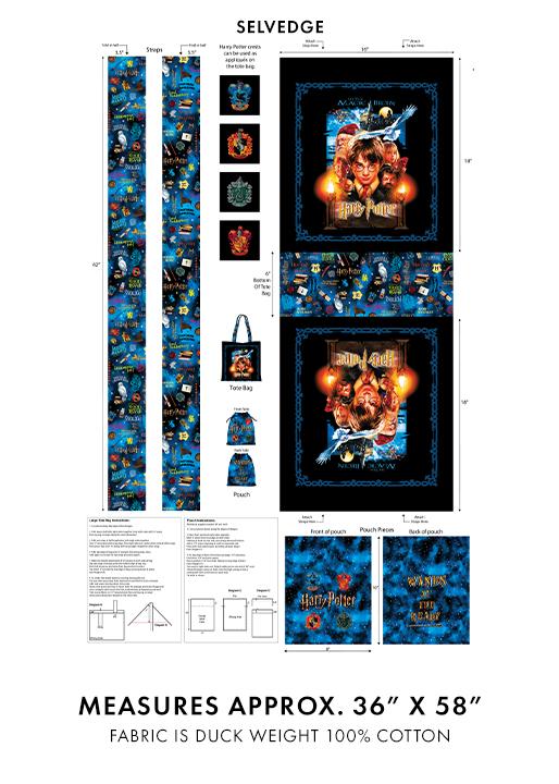 Harry Potter 2nd Edition - Harry Potter Tote - Multi - 15292D-99