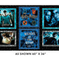 Harry Potter 2nd Edition - Minkee Pillow Panel - Multi - 15260W-12