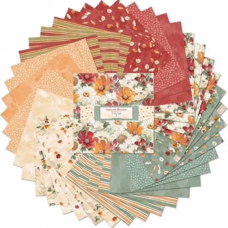 Harvest Blooms - Layer Cake - Q518-869-518