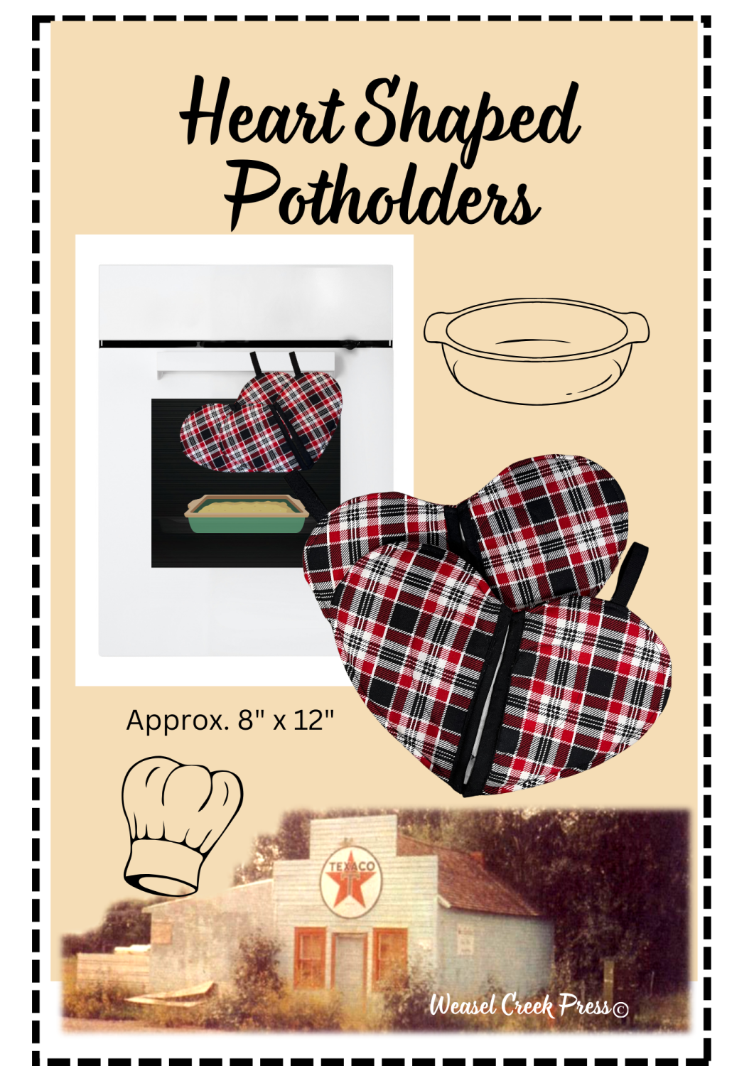 Heart Shaped Potholders