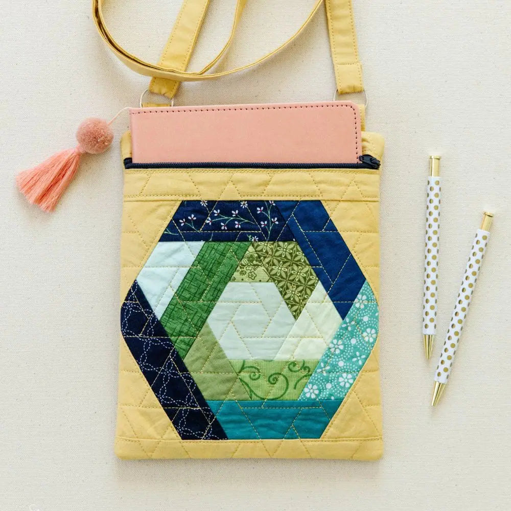 Hexagon Log Crossbody Bag  Kimberbell Classic Vol 4 - KD2004