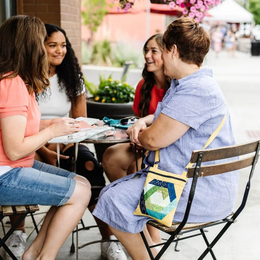 Hexagon Log Crossbody Bag  Kimberbell Classic Vol 4 - KD2004