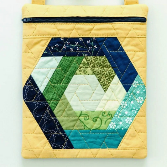 Hexagon Log Crossbody Bag  Kimberbell Classic Vol 4 - KD2004