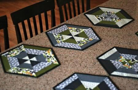 Hexi Placemats - Set of 6 - CLPGER001