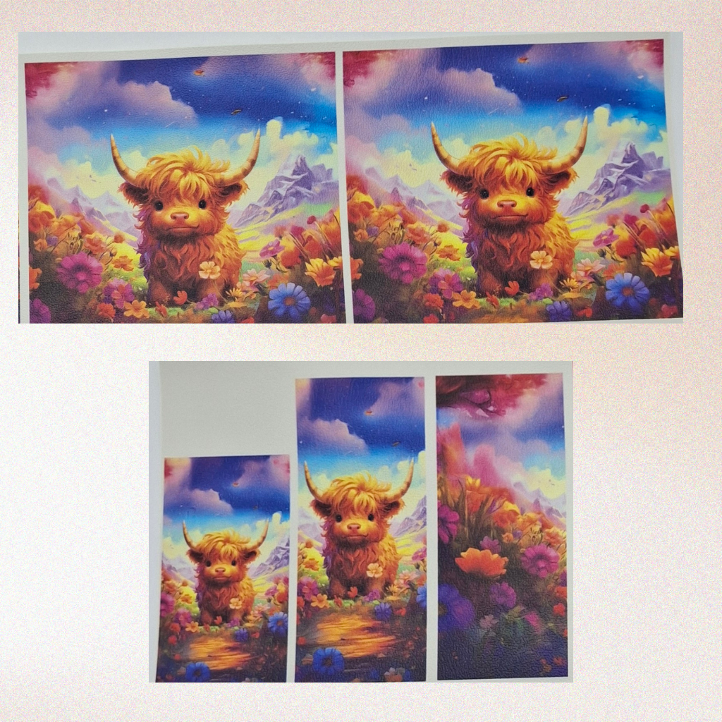 Highland Cow Chapstick/Gift Card - Flower Valley