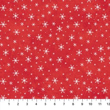 Holly Jolly - Snowflake - Red  - 28818-24