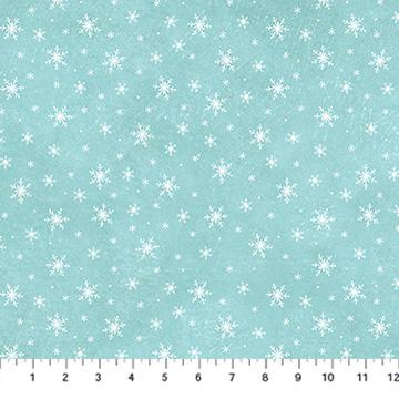Holly Jolly - Snowflake - Turquoise  - 28818-64