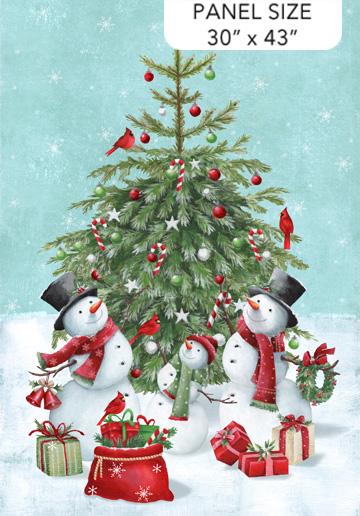 Holly Jolly - Snowman Panel - DP28811-64