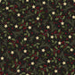 Holly Jolly Flannel - Black Holly # F10894M-J