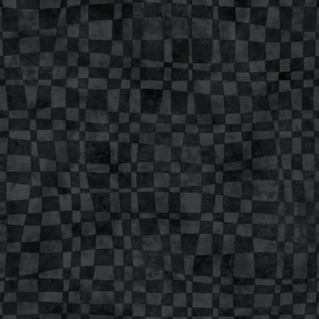 Hollyville Manor - Black Vintage Check # 3514-99