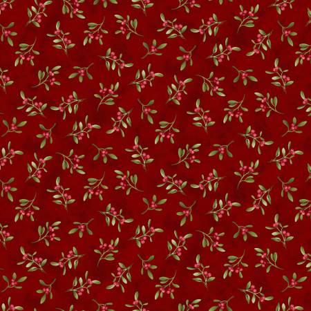 Hollyville Manor - Red Mistletoe Toss # 3515-88