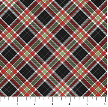 Home For Christmas - Black Multi - DP28929-99