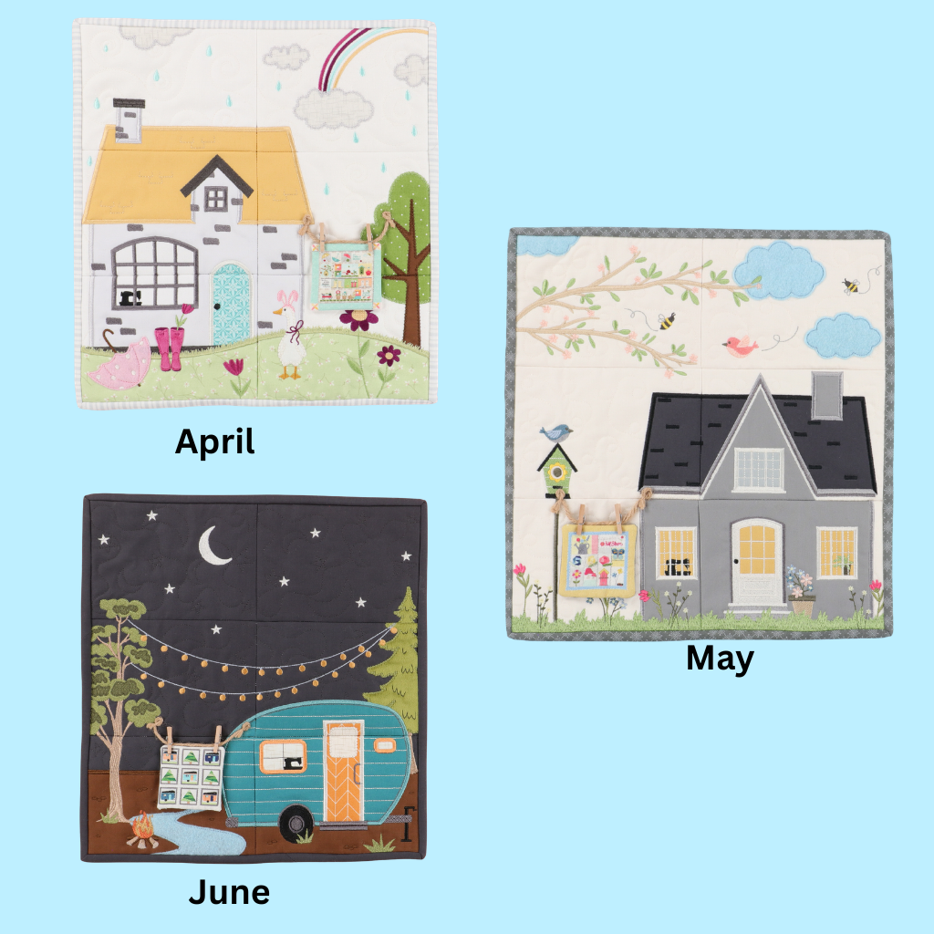Home Sewn Tiling Sceen - Volume 1 -  Fabric Kit