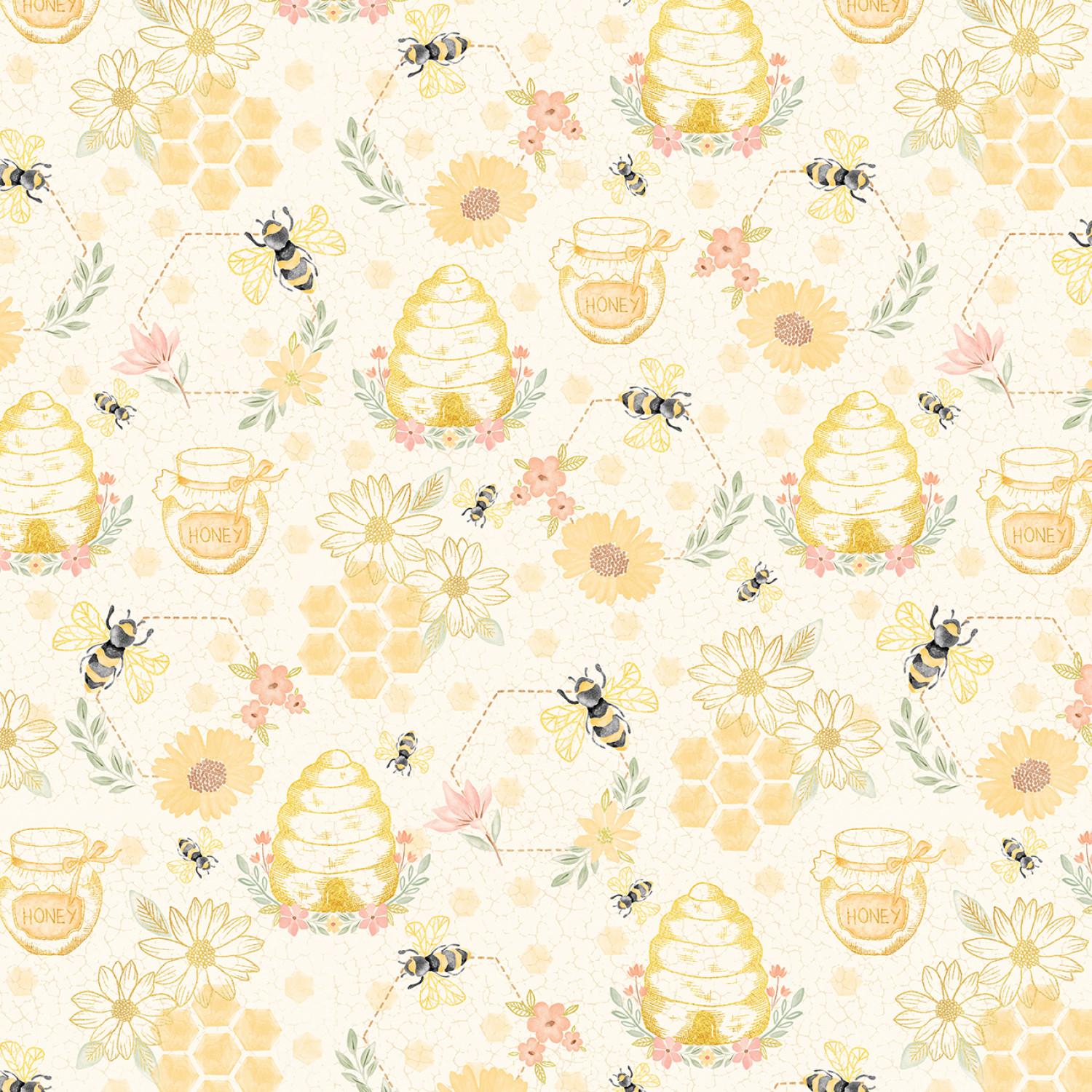 Home Sweet Home -   Quilting Bees - CD3042-CREAM