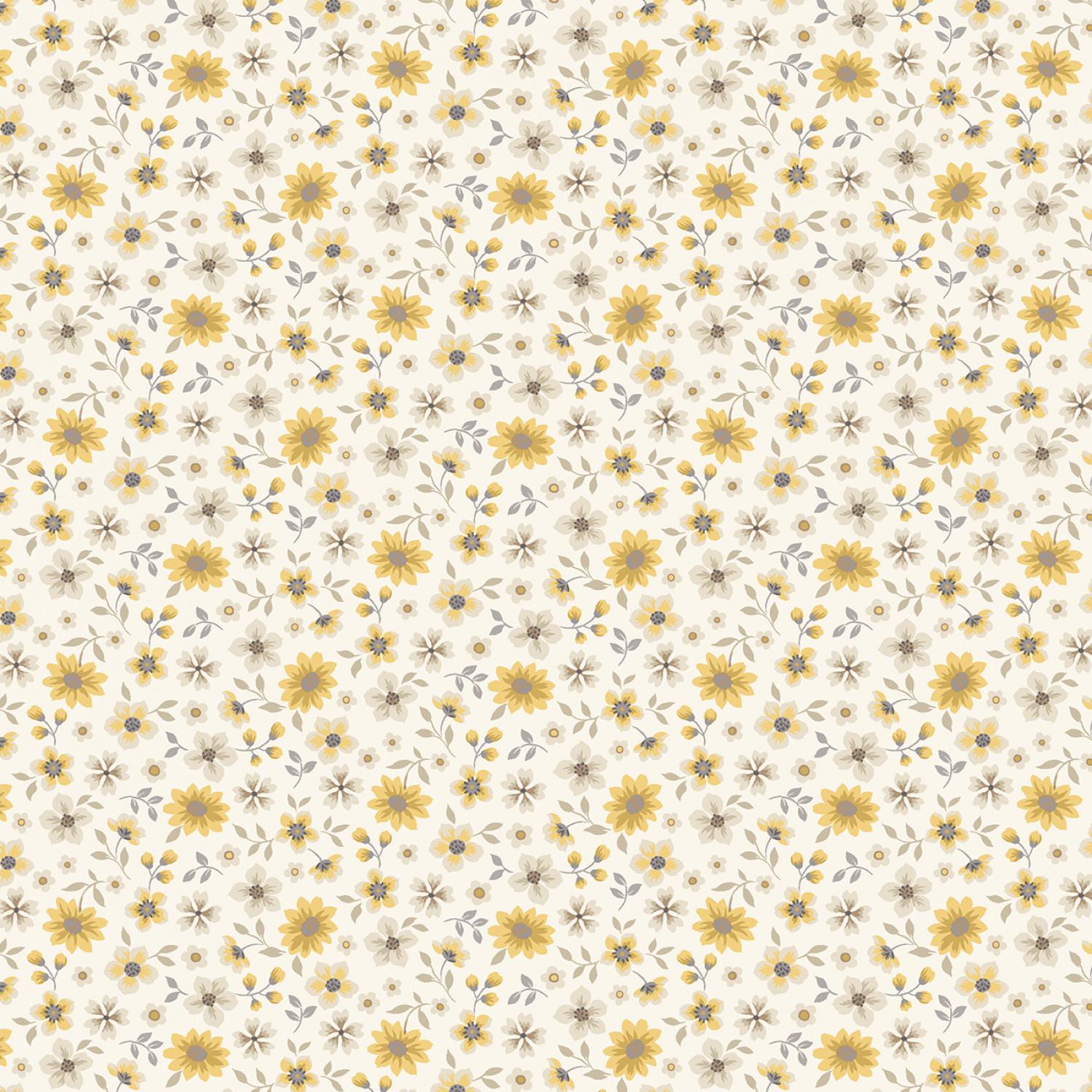Honeycomb Gardens - 210784D-Cream