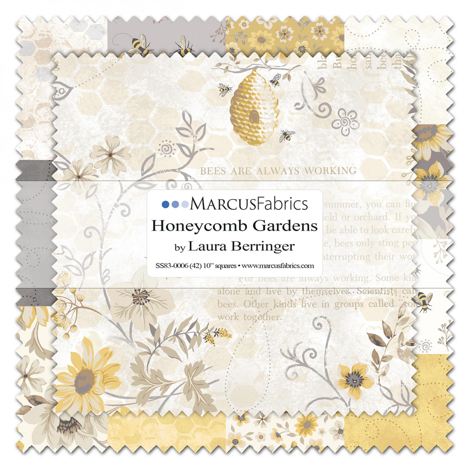 Honeycomb Gardens 10" Squares - ST83-0006