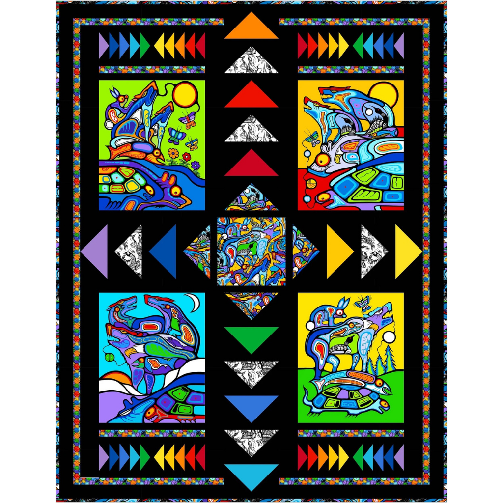 Honoured Seasons Throw Quilt Kit
