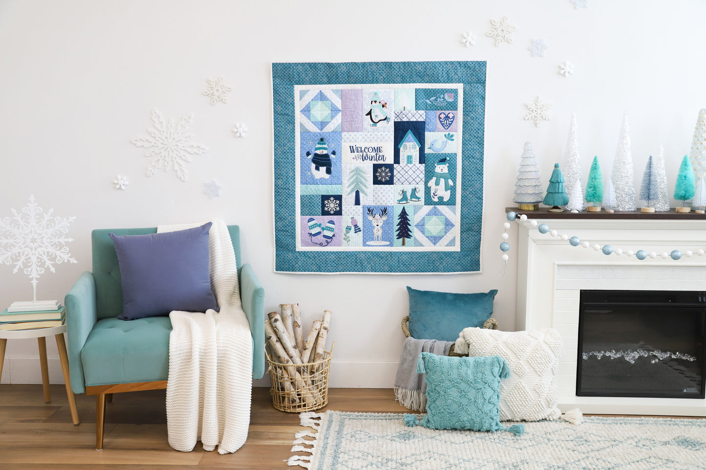 Enchanted Winter Feature Quilt # KD821