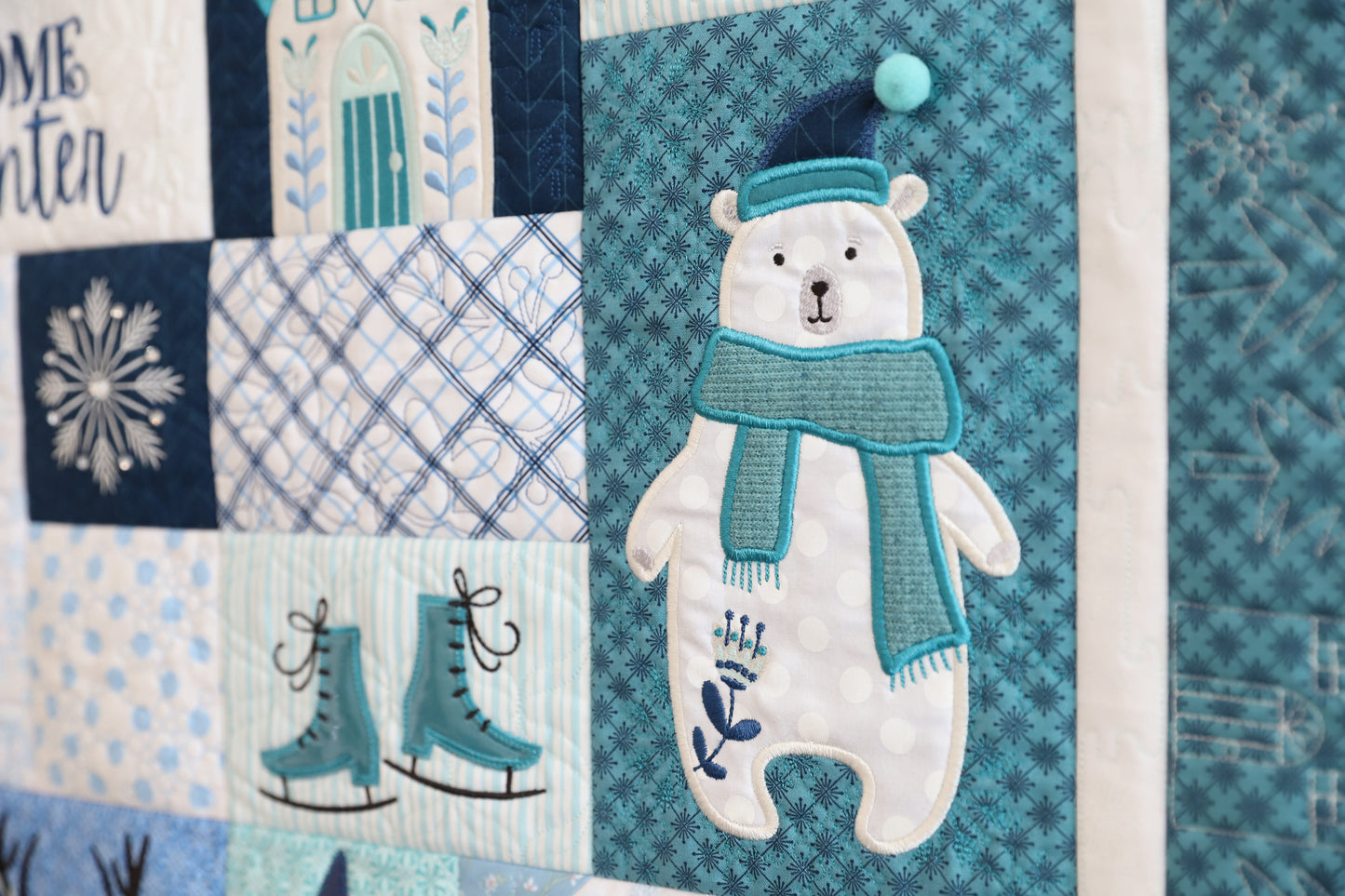 Enchanted Winter Feature Quilt # KD821