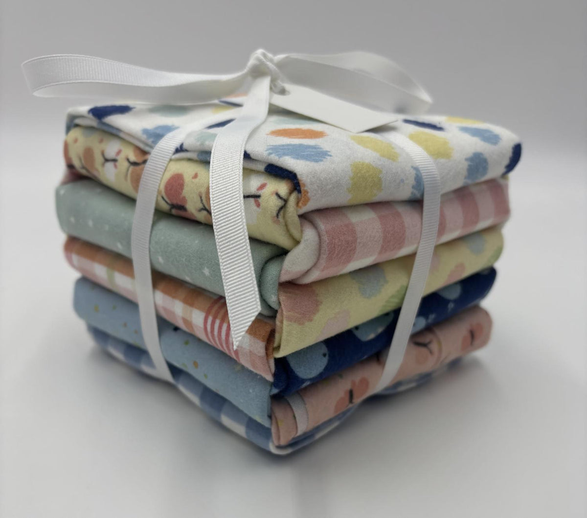 I Love You To The Moon Fat Quarter Bundle - Pink - 10 Pack